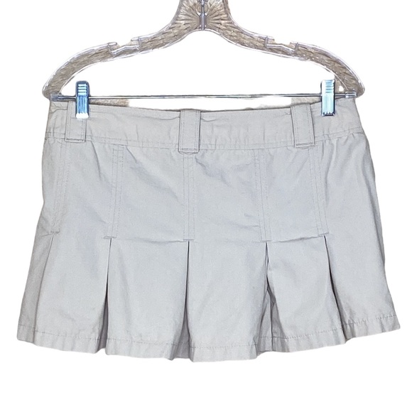SOLD Y2K Abercrombie & Fitch Pleated Micro Mini Skirt - Picture 2 of 6